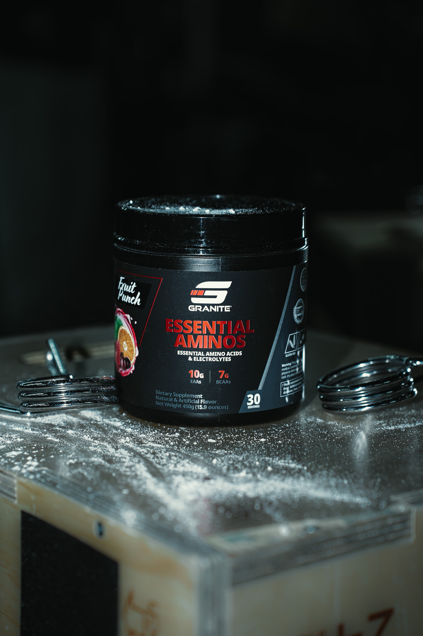 Granite Essential Aminos commercial setup