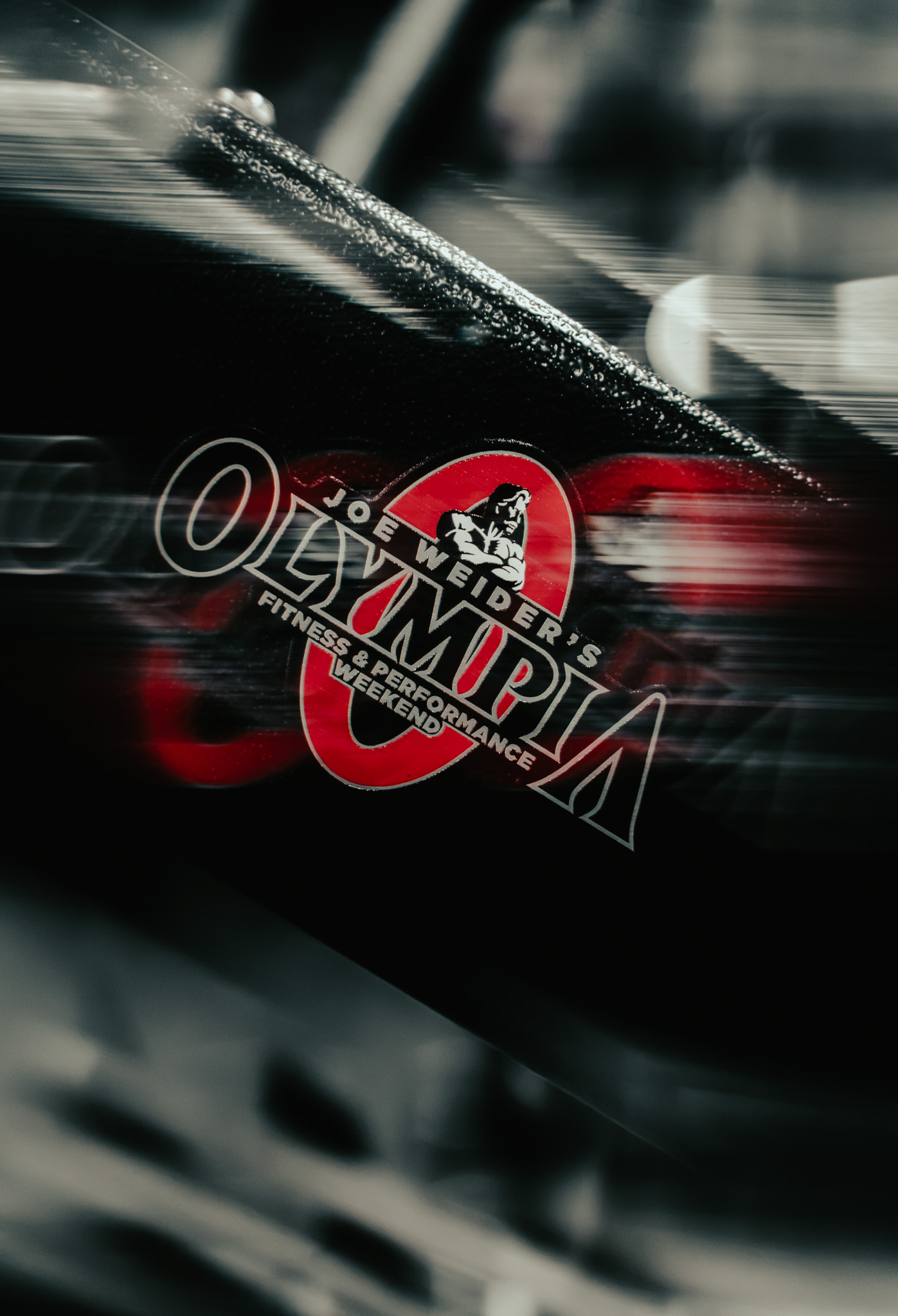 Joe Weider's Olympia gym equipment detail